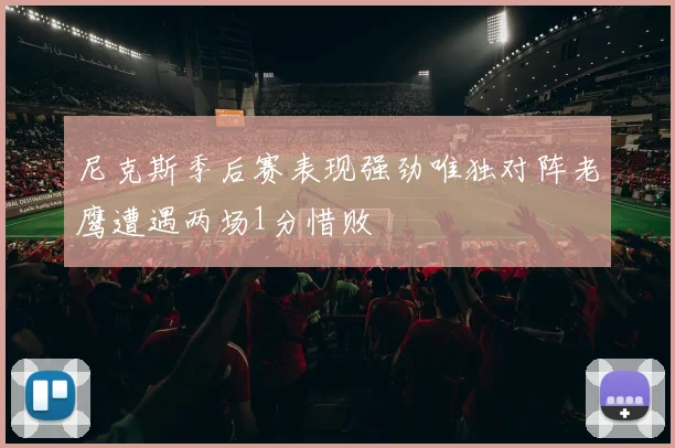尼克斯季后赛表现强劲唯独对阵老鹰遭遇两场1分惜败